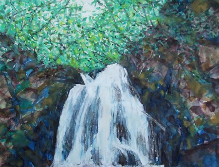 The waterfall Asama otaki No.1