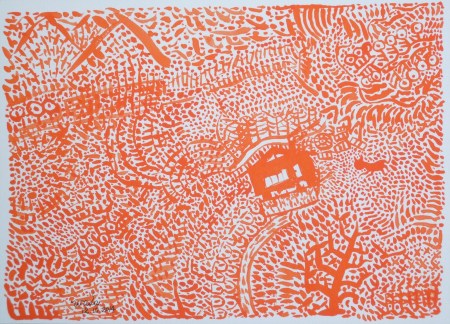 Untitled No.8, from the series What the various coloured speckles talk me