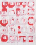 Untitled Number 3, 2018 ーfrom the series White and Red&nbsp;Paintingsー
